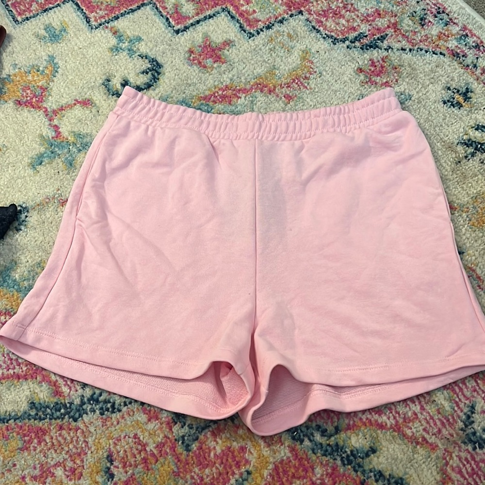 H&M pink sweatshorts